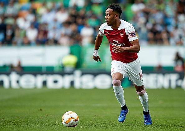 Aubameyang is Arsenal's top-scorer this season